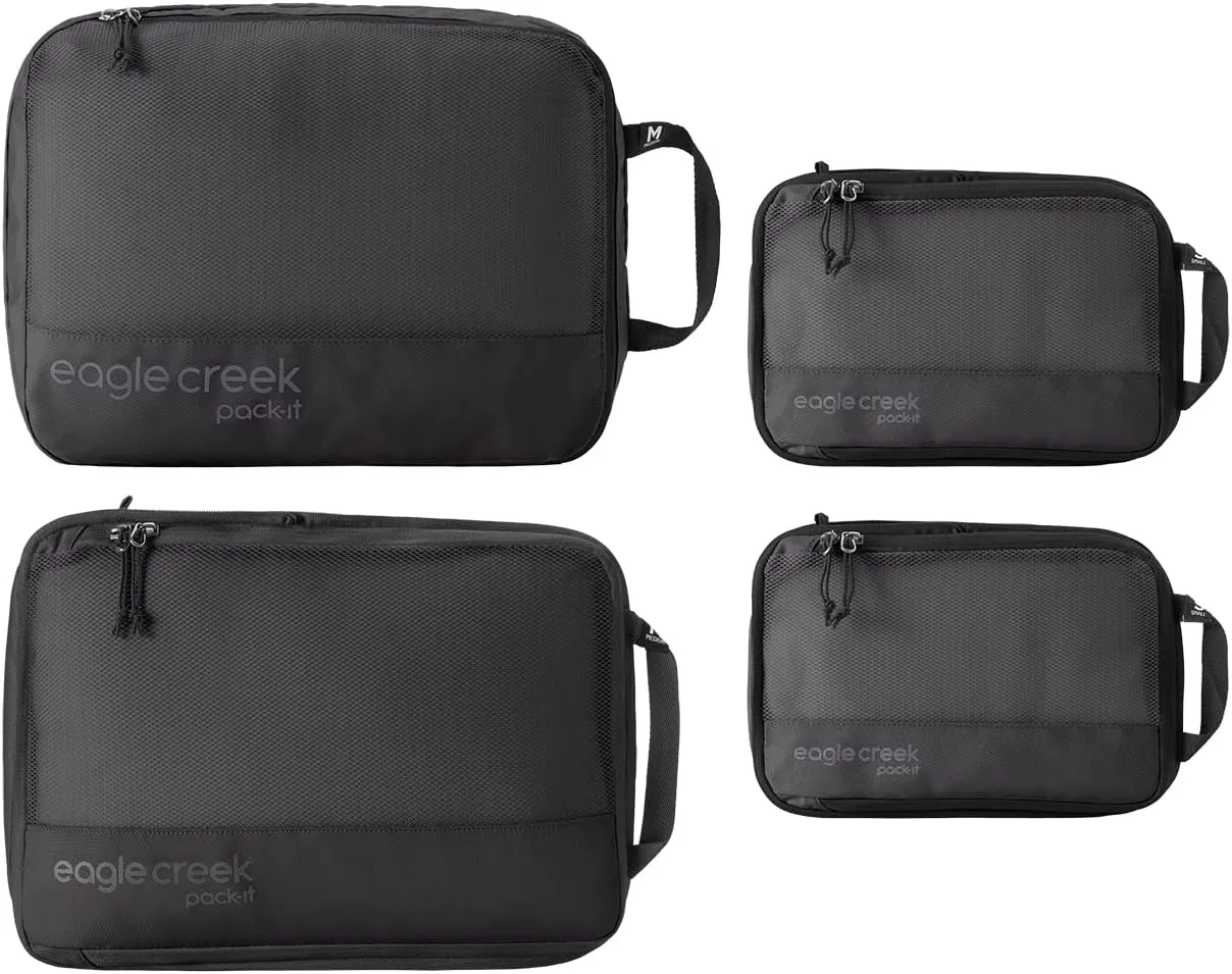 eagle creek Pack-It Reveal Carry-On Set, Black