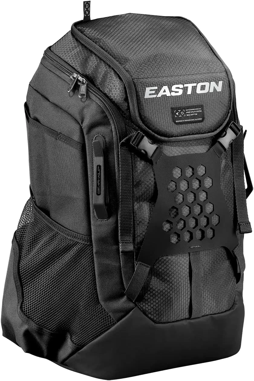 Easton Walk-off NX Backpack Equipment Bag | Adult | Baseball & Fastpitch Softball | Team Logo Panel | Multiple Colors