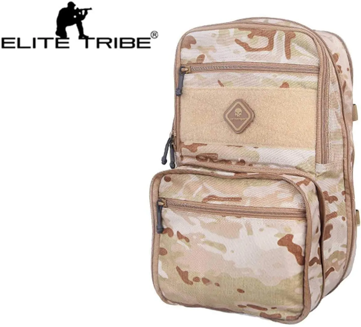 Emerson Tactical Hydration Backpack Molle Pouch Military Travel Multi-purpose Shoulder Bag (Multicam Arid)