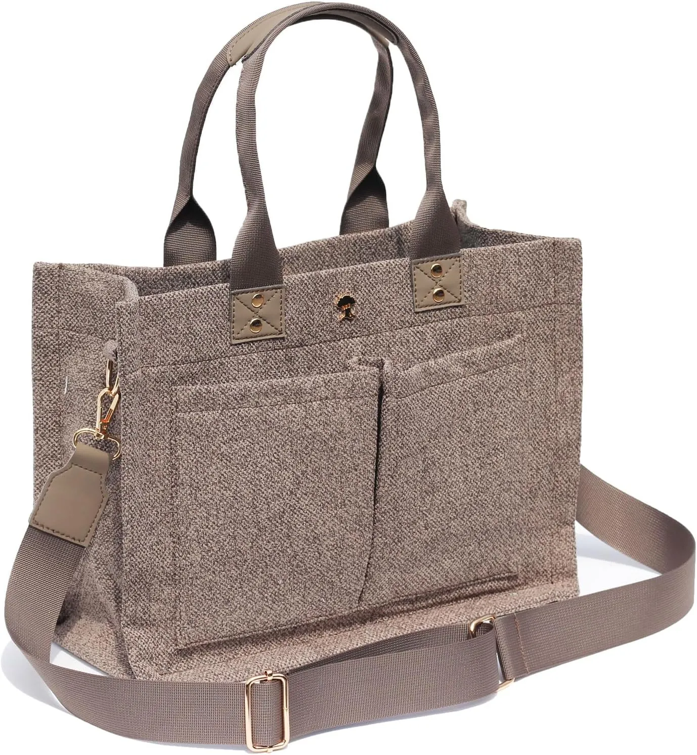 ESVAN Tote Bag for Women Purse Crossbody Bags for Work Diaper Travel Messenger Laptop Bag Handbags