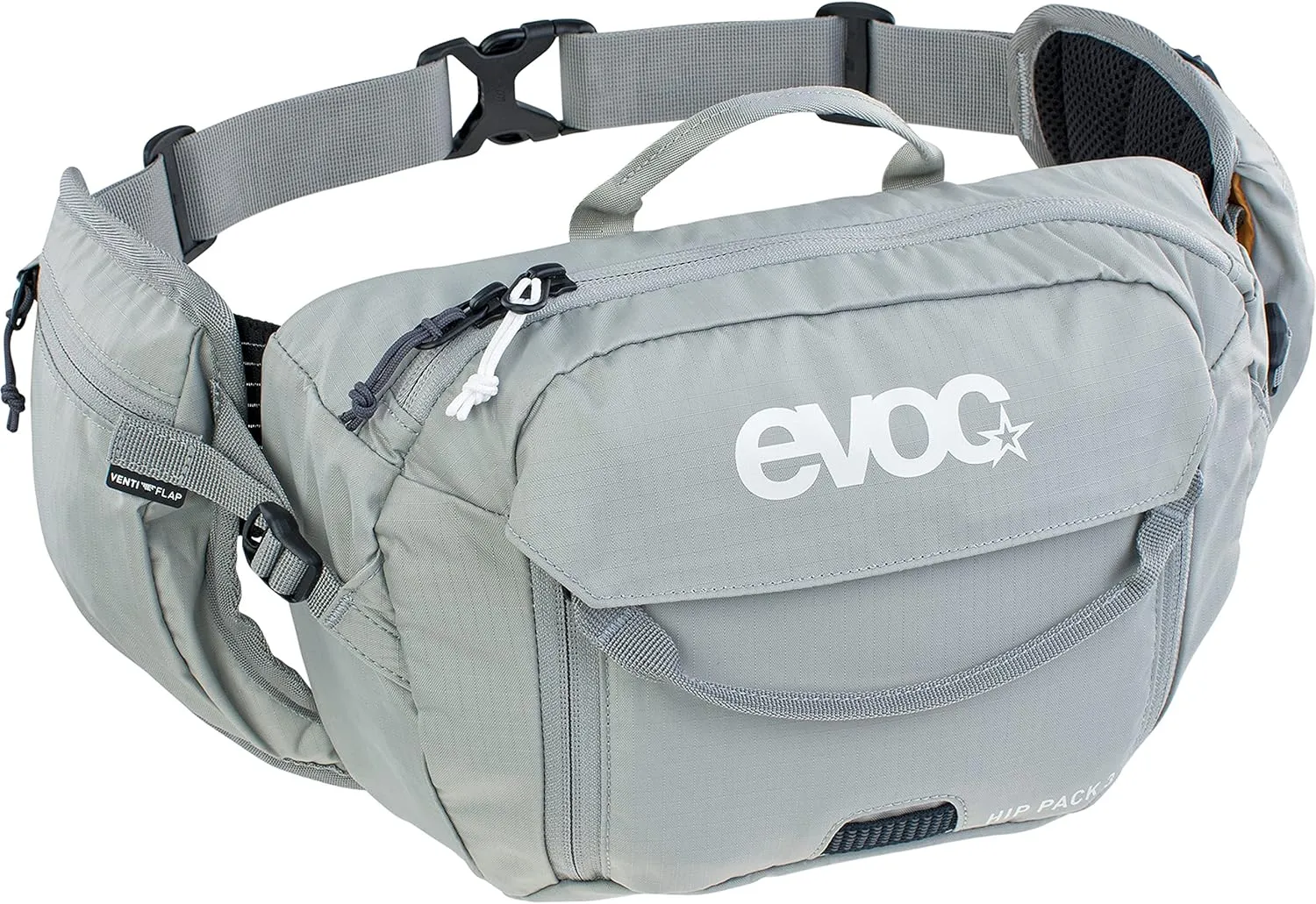 EVOC Hip Pack 3, Carbon Grey/Chilli Red, 28 x 18 x 8 cm