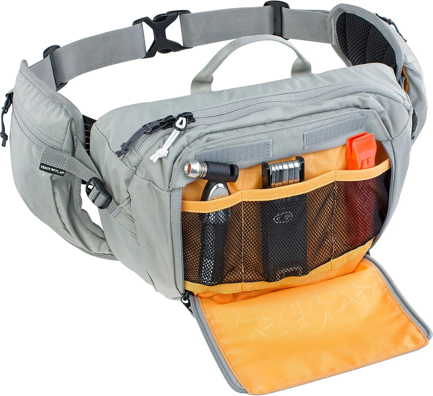 EVOC Hip Pack 3, Carbon Grey/Chilli Red, 28 x 18 x 8 cm