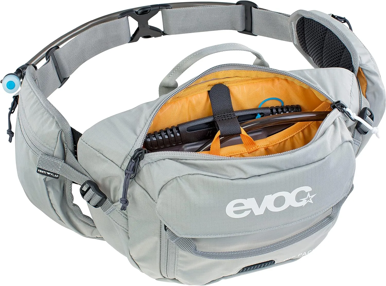 EVOC Hip Pack 3, Carbon Grey/Chilli Red, 28 x 18 x 8 cm