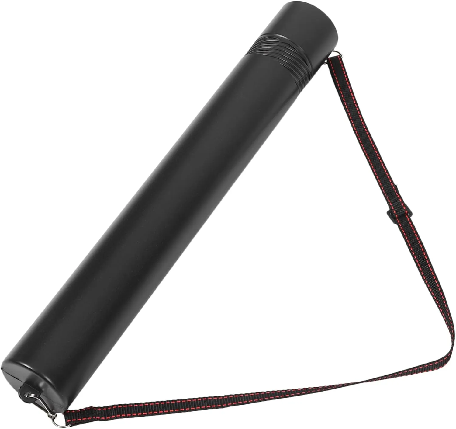 Expandable Drawing Tube Telescoping Blueprint Storage Tube for Artwork Posters Plans Durable Plastic Design with Shoulder Strap Portable Lightweight for Easy