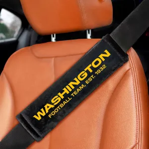 FANMATS 32064 Washington Commanders Embroidered Seatbelt Pad - 2 Pieces
