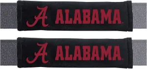 FANMATS 32071 Alabama Crimson Tide Embroidered Seatbelt Pad - 2 Pieces