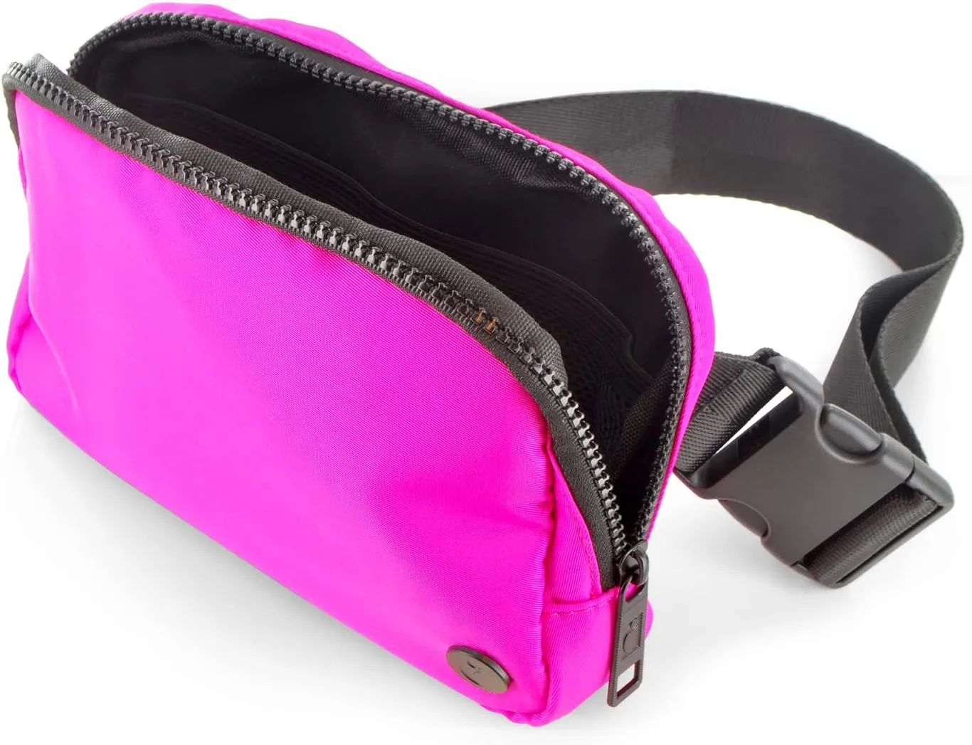 Fanny Pack for Men & Women, Crossbody Waist Belt Bag for Sports, Travel, Walking, Running, Hiking (Fuchsia, One Size)