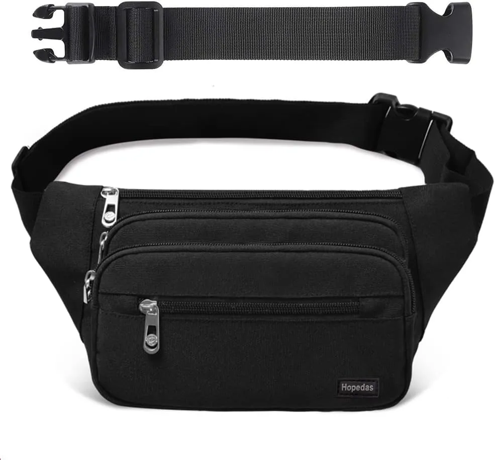 Fanny Pack Waist pack Bag for Women& Men Hip Bum Bag Traveling Yoga Gym for Outdoors Workout Sport and Travel Running