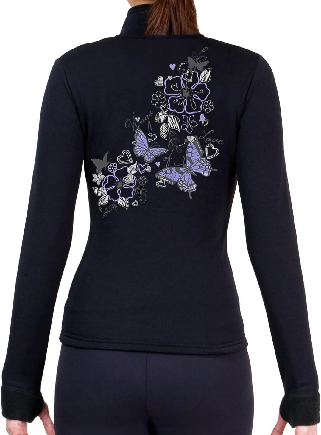 Figure Skating Polartec Polar Fleece Jacket by Polartec JP02 - Adult Sizes
