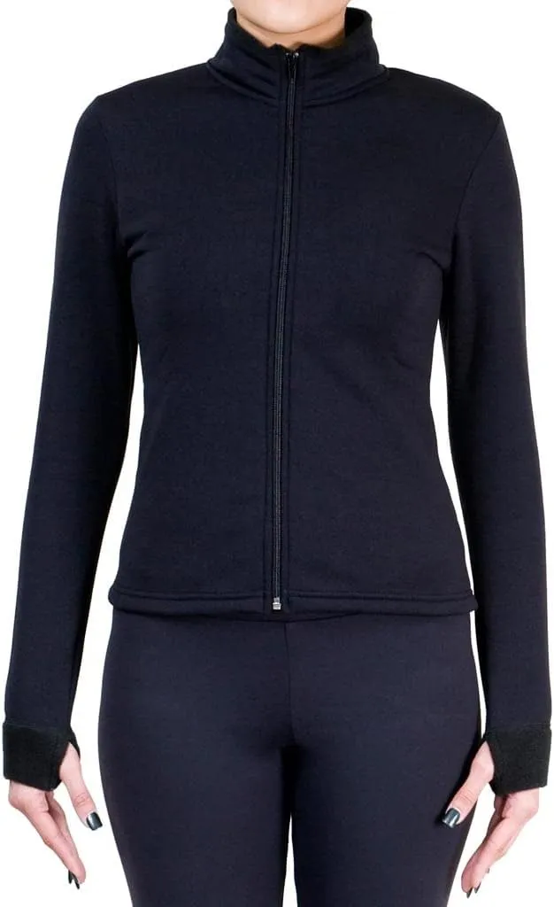 Figure Skating Polartec Polar Fleece Jacket with Spangles JS112B - Child Sizes