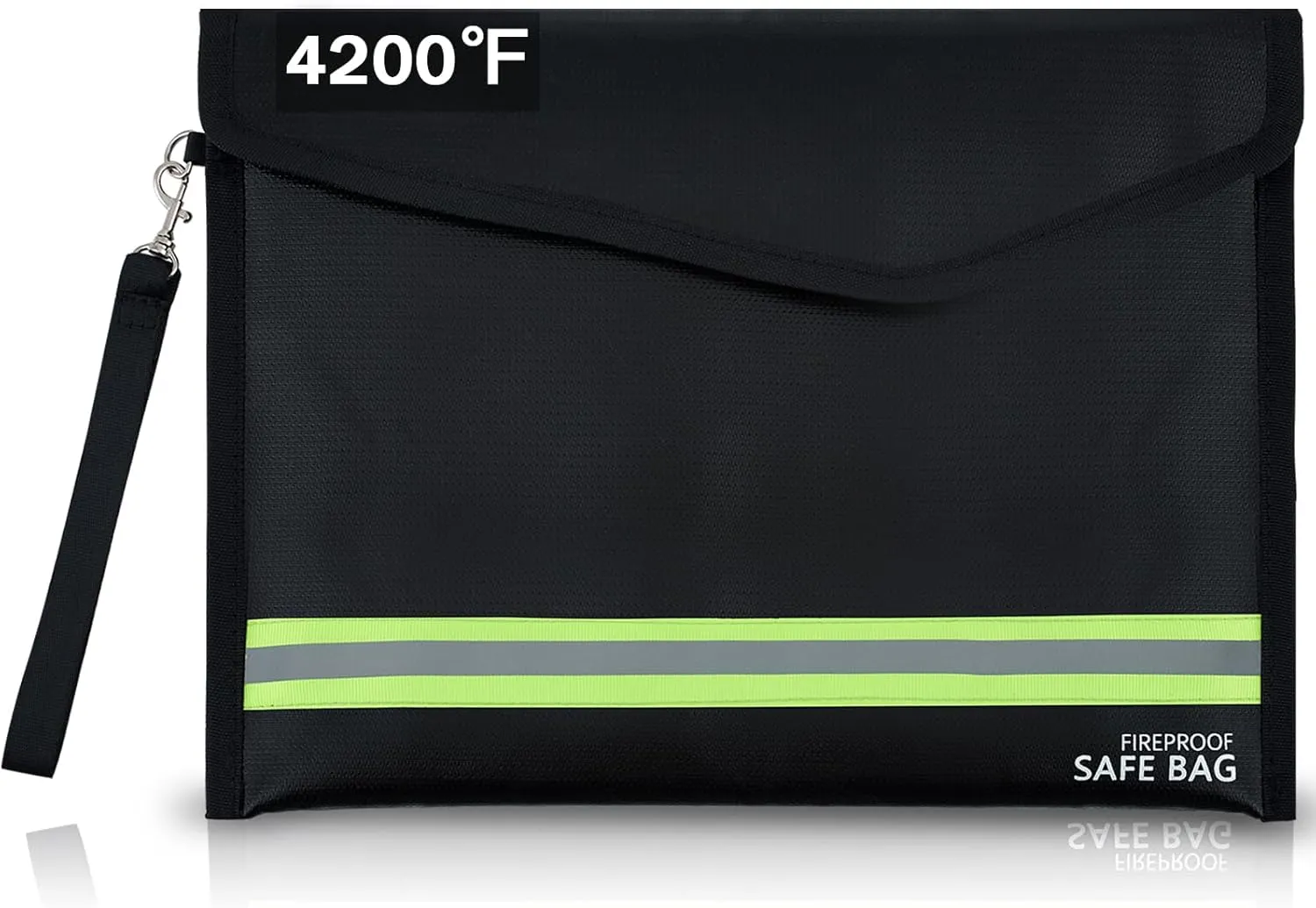 Fireproof Document Bag, Fireproof Bag, Fireproof Money Bag for Cash, Fire Proof Bag for Documents, Fire and Waterproof Document Storage,Fireproof Envelope,Fireproof Cash Bag(13.3''×10.2'' A4)