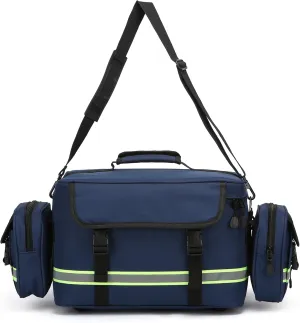 First Aid Bag Empty Medical Bag Home Health First Aid Storage with Two Detachable Side Bags Emergency Responder Trauma Bag for Nursing Student,Therapist,Doctors