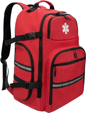 First Responder Bag, EMS Equipment Emergency Medical Supplies Tactical Range Shoulder Molle Bag - Heavy Duty Sports Outdoor Rescue Pack - Perfect for Camping Hiking Trekking (Large-2)