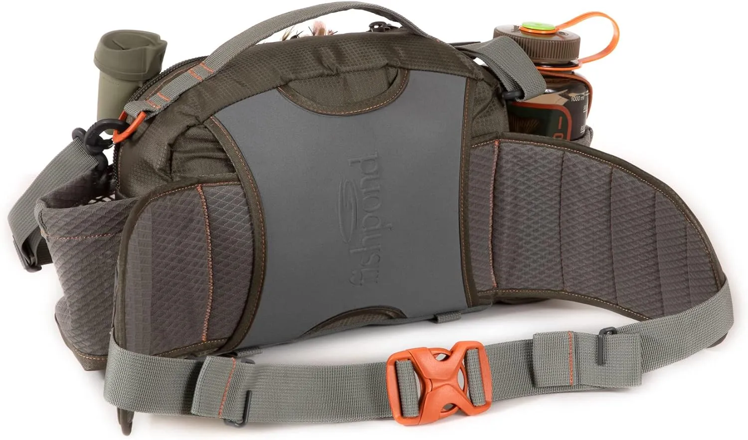 fishpond Elkhorn Lumbar Fishing Pack | Fly Fishing Waist Pack – Pebble