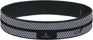 FlipBelt Classic Running Belt, Running Fanny Pack for Women and Men, USA Company