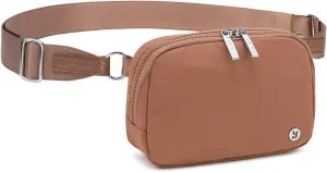 FODOKO Unisex Two-way Zipper Belt Bag