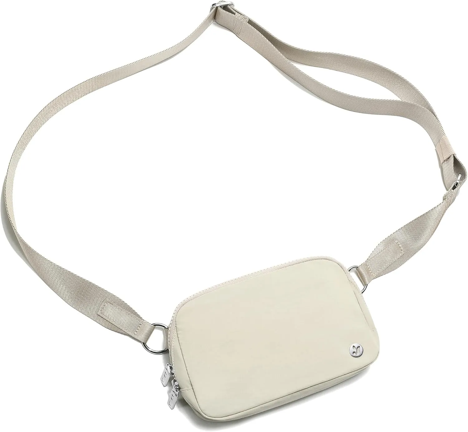 FODOKO Unisex Two-way Zipper Belt Bag