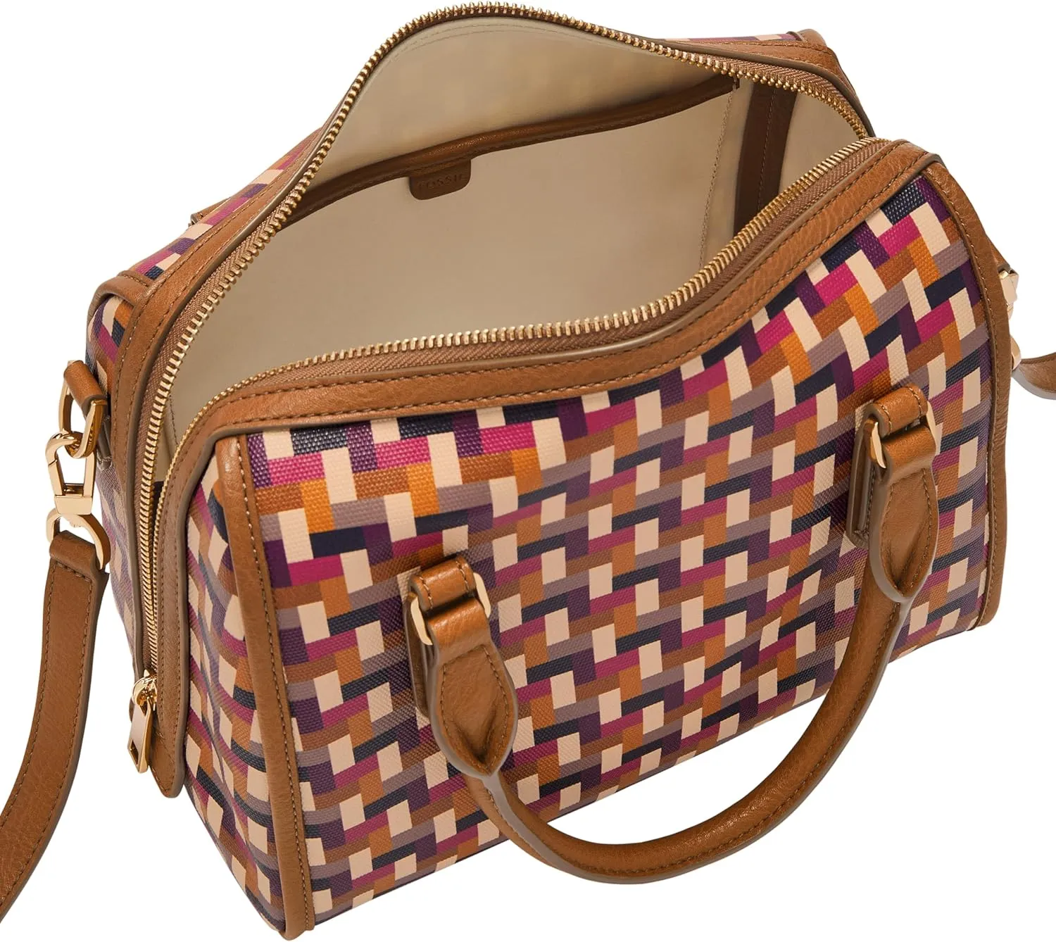 Fossil Women's Williamson Satchel Purse Handbag