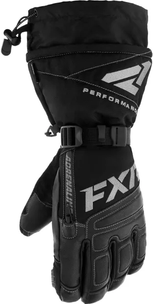 FXR Men's Adrenaline Insulated Snowmobile Glove 2025 (Black Ops - X-Large)