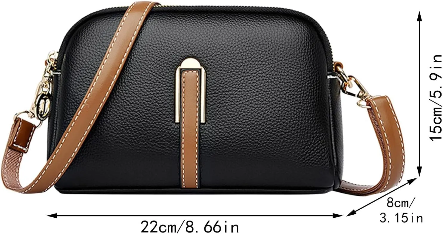 FZVYD Hobo Crossbody Bags for Women,Crossbody Purses for Women Casual Adjustable Strap Ladies Shoulder Bag PU Leather Shoulder Bag 2024 Fashion Handbags Khaki #2