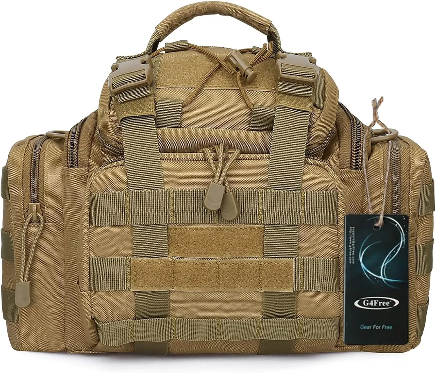 G4Free Sport Outdoor Waist Pack Tactical Sling Bag Hiking Fanny Pack Fishing Tackles