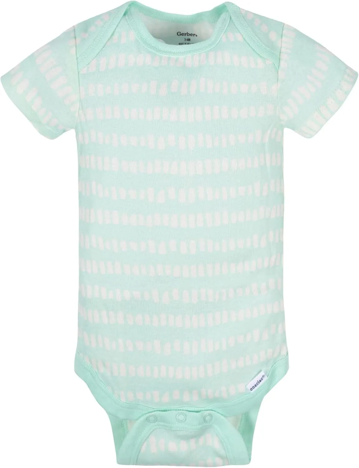 Gerber Baby 8-Pack Short Sleeve Onesie Bodysuits