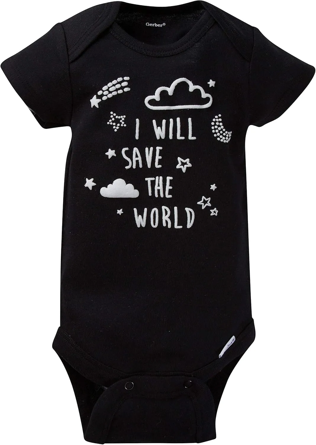 Gerber Baby 8-Pack Short Sleeve Onesie Bodysuits