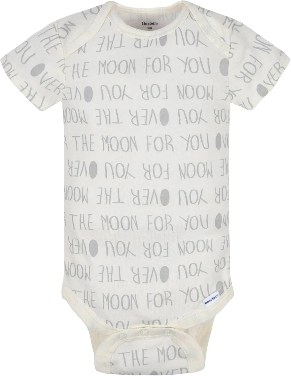 Gerber Baby 8-Pack Short Sleeve Onesie Bodysuits
