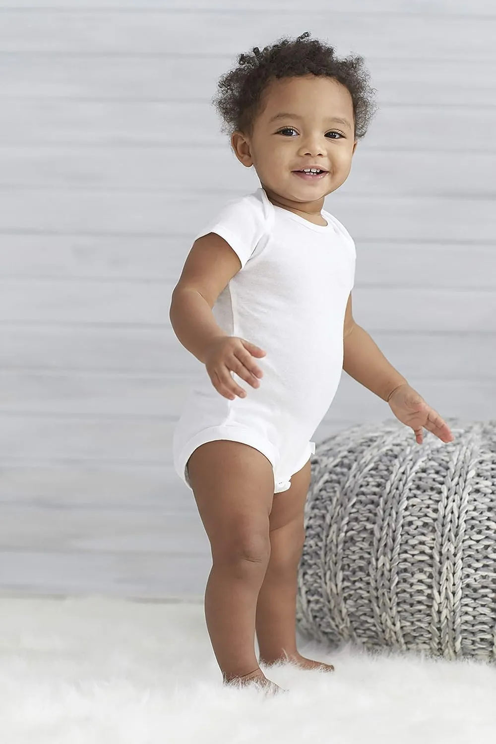 Gerber Baby 8-Pack Short Sleeve Onesie Bodysuits