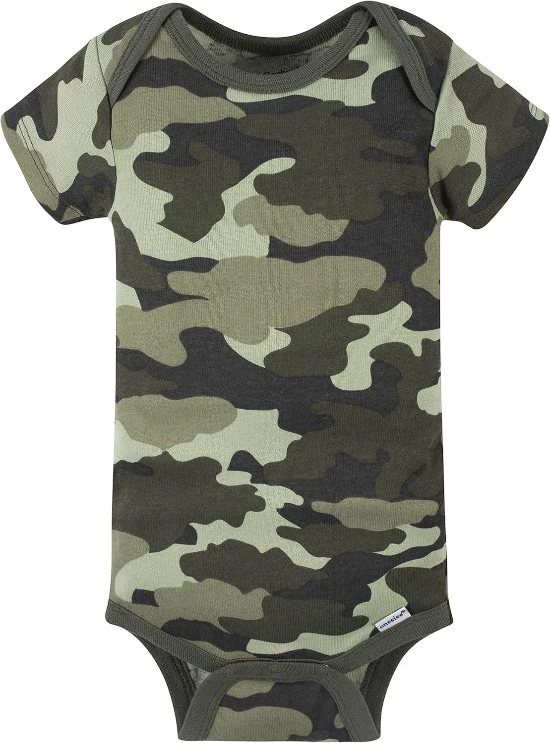 Gerber Baby Boys' 4-Pack Short Sleeve Onesies Bodysuits