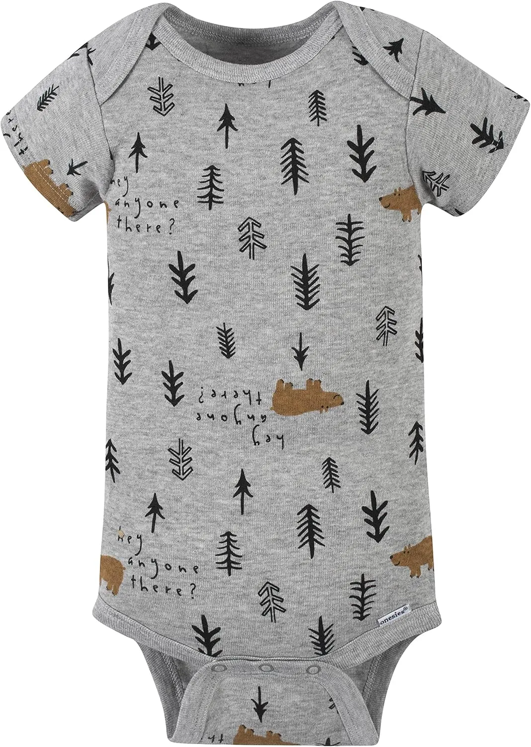Gerber Baby Boys' 4-Pack Short Sleeve Onesies Bodysuits