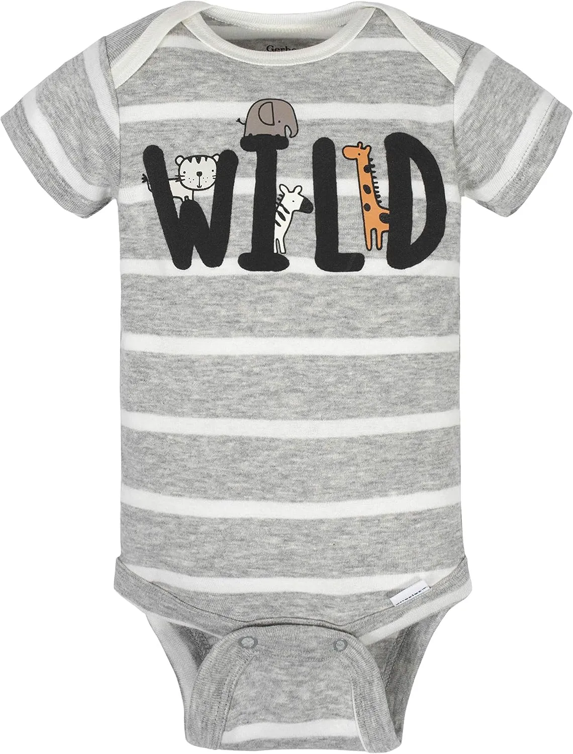 Gerber Baby Boys' 8-Pack Short Sleeve Onesies Bodysuits
