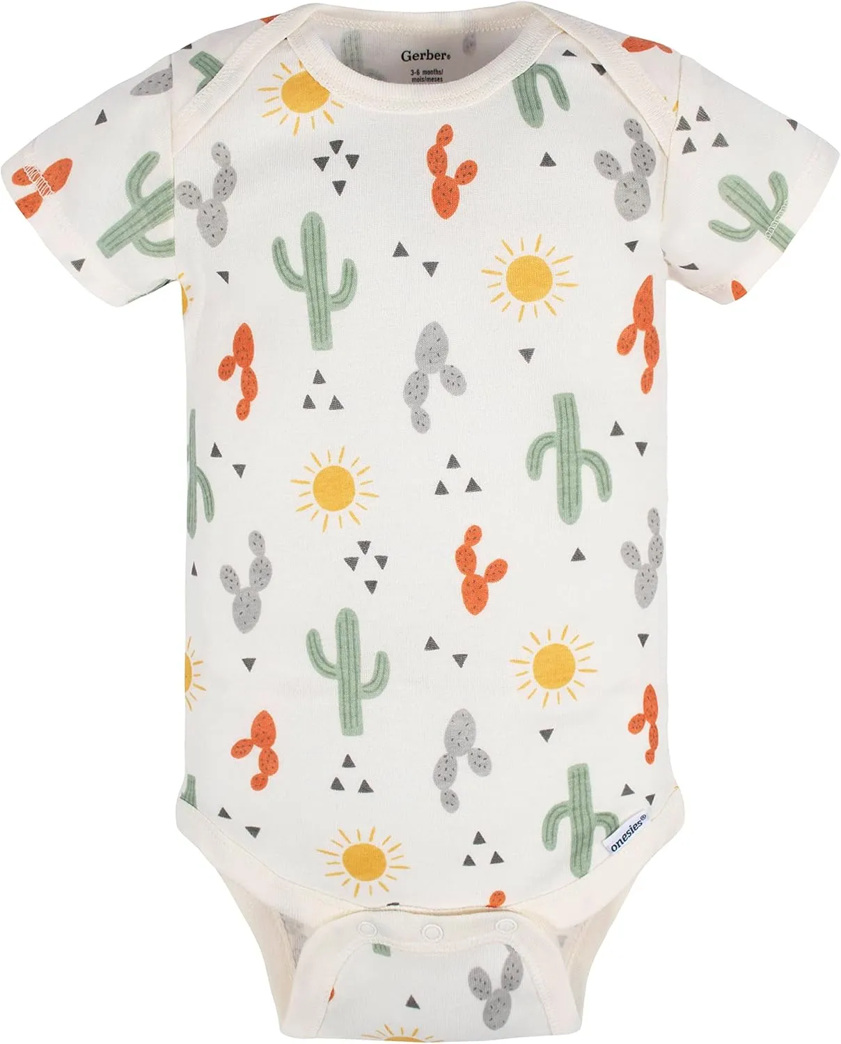 Gerber Baby Girls' 5-Pack Short Sleeve Variety Onesies Bodysuits