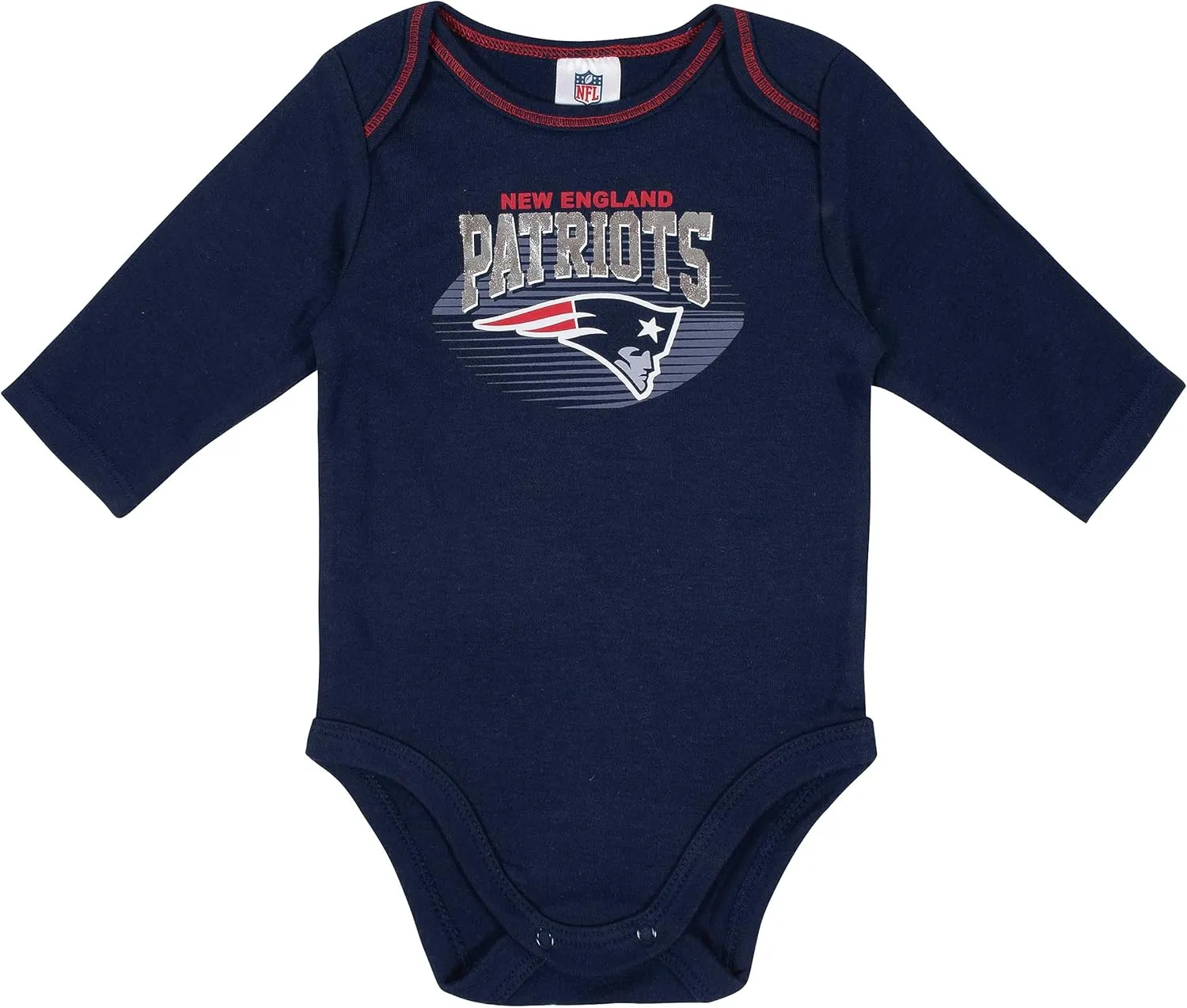 Gerber Baby NFL Team 2 Pack Long Sleeve Onesie Bodysuit