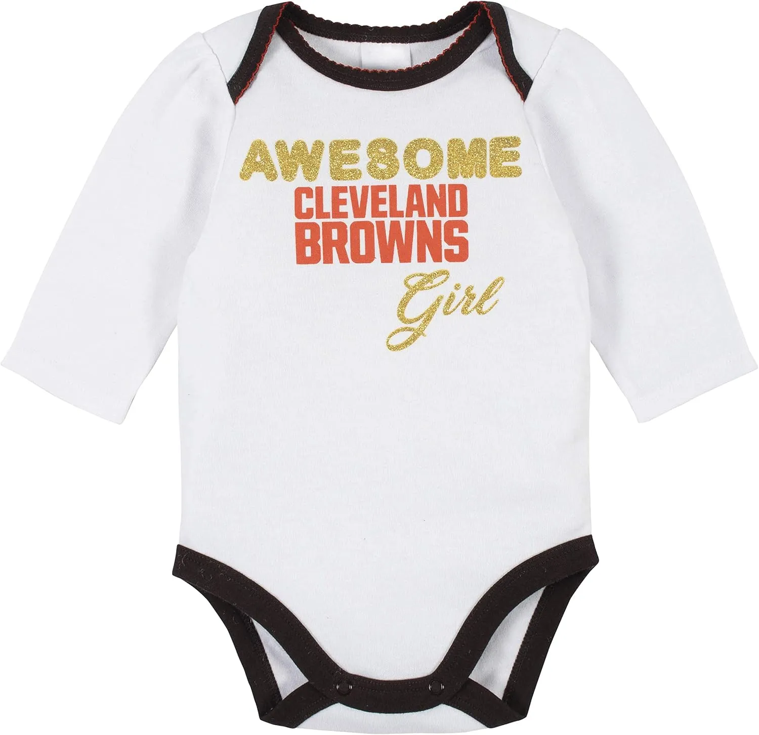 Gerber NFL Baby Girls Nfl Team Footed Pant and Bodysuit Gift Set