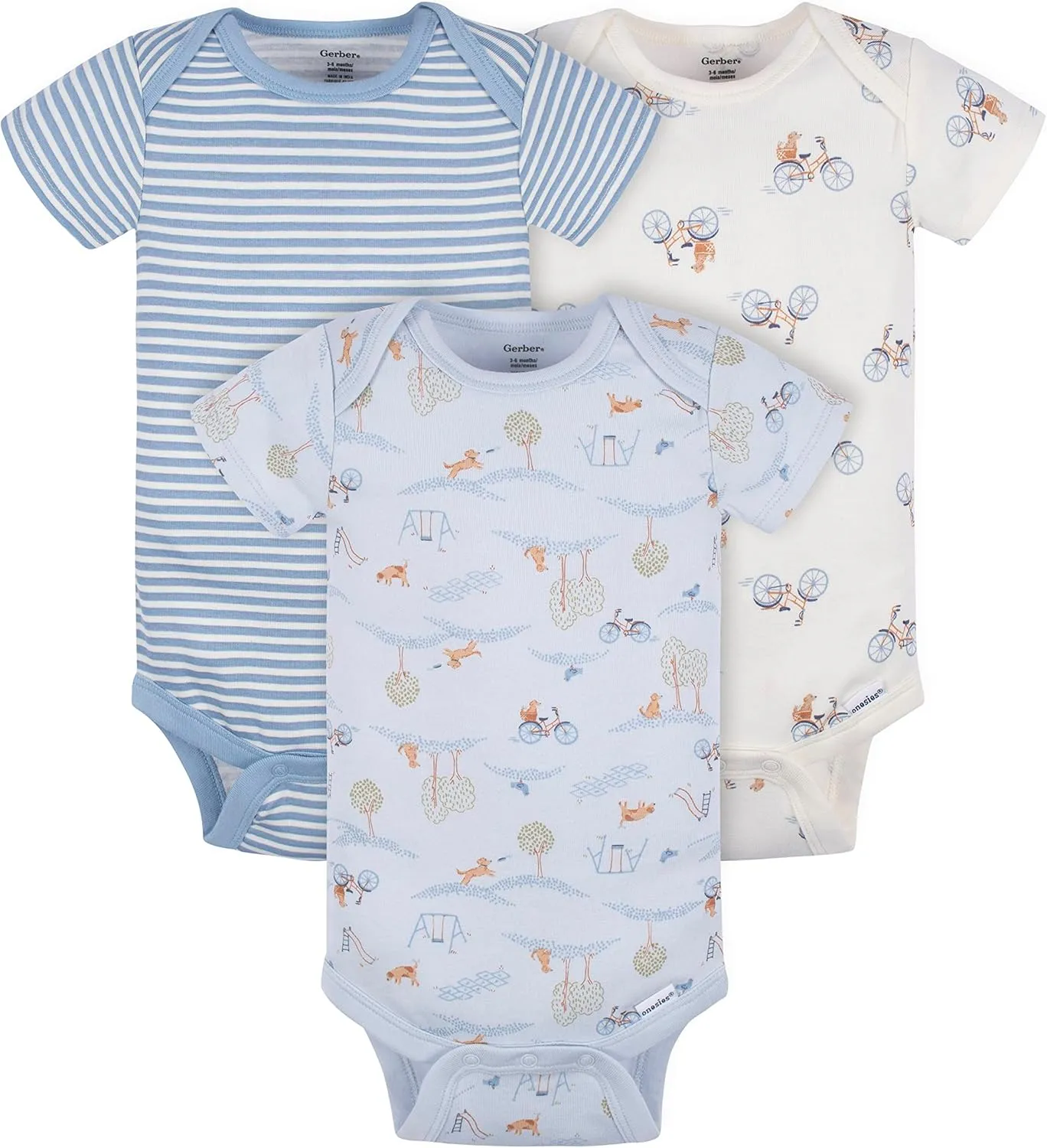Gerber unisex-baby Casual