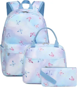 Girls Backpack School Backpack for Boys and Girls Laptop Backpack Water Resistant Middle School Bags Kids Backpacks