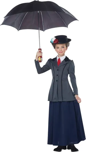 Girl's English Nanny Costume