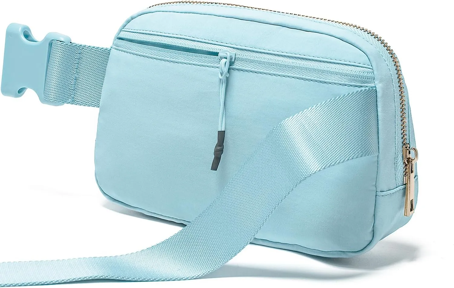 Gitus Gifts for 7 8 9 10 11 Year Old Girls Belt Bag Fanny Pack Crossbody Bags with Initial Letter Patch Birthday Gifts for Daughter Sister Friends Teen girls (Icing Blue-S)