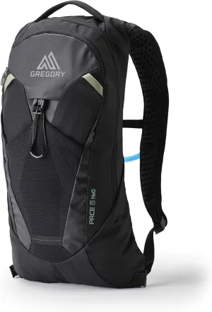 Gregory Pace 6L H2O Women'S Day Hiking/Backpacking Hydration/Mountain Biking Backpack, Insulated Reservoir Sleeve, 2L Water Bladder Included, One Size Fits All, Black Ice
