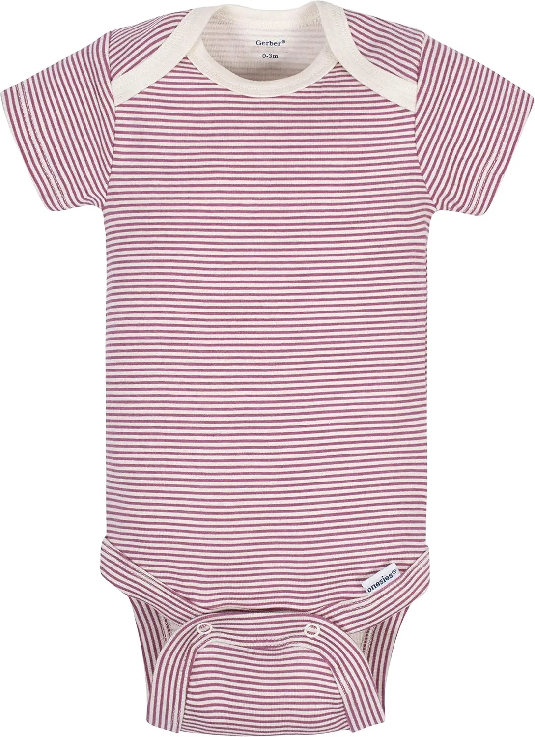 Grow by Gerber baby-girls 5-pack Short-sleeve Onesies Bodysuits