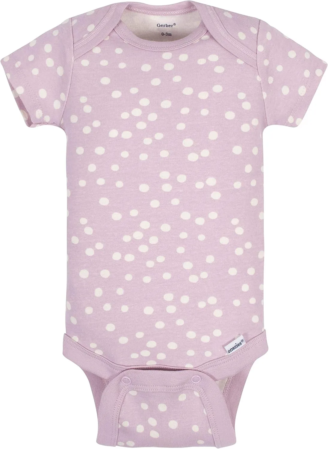 Grow by Gerber baby-girls 5-pack Short-sleeve Onesies Bodysuits