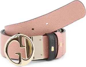 Gucci GG Interlocking Buckle Reversible Women's Black/Pink Belt