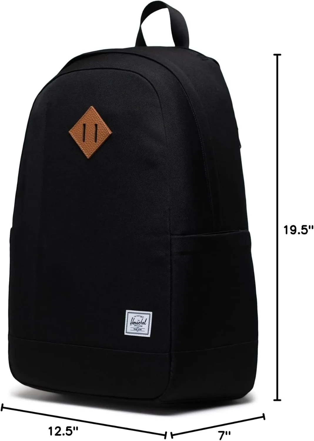 Herschel Supply Co. Seymour Backpack, Black, Standard