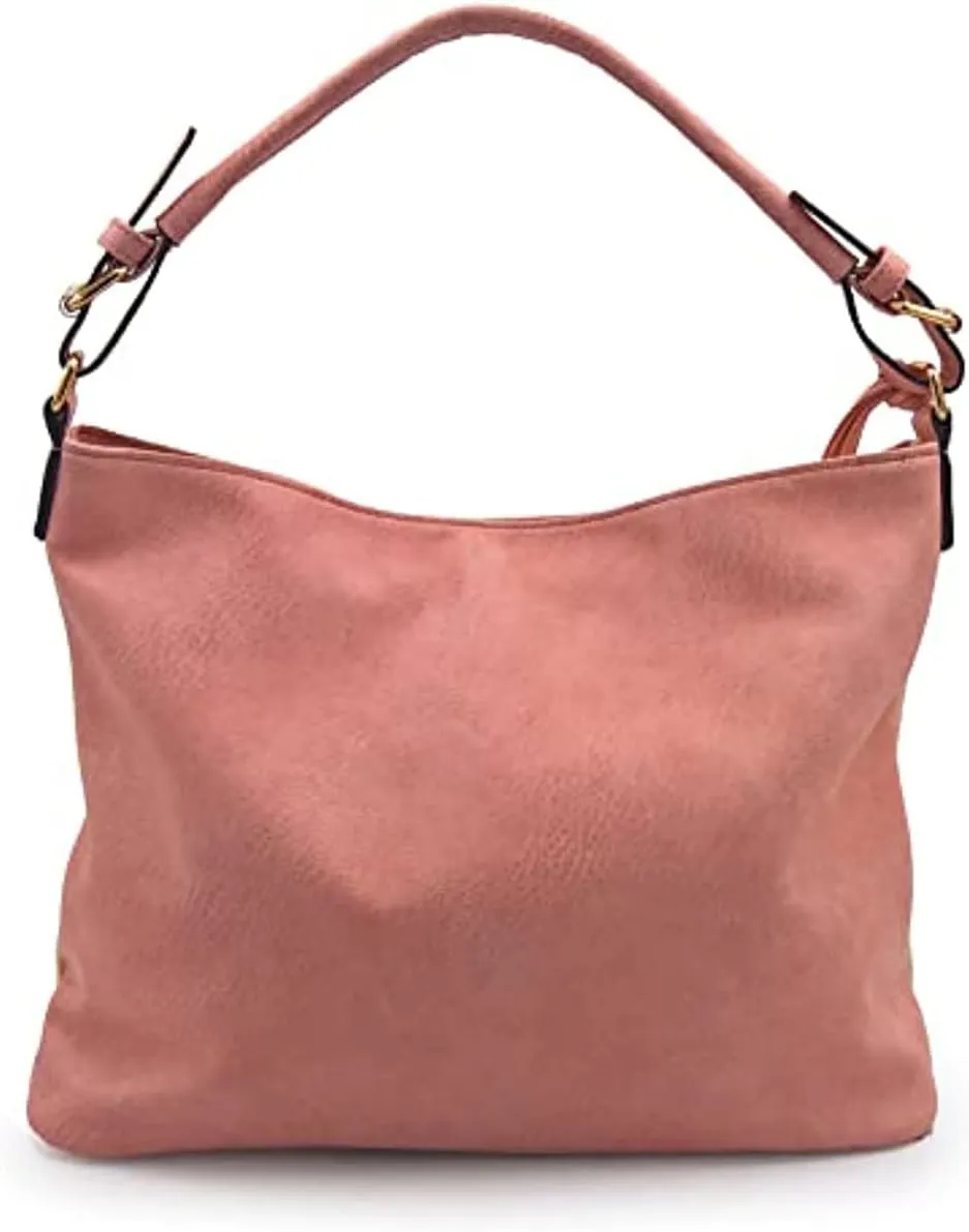 Hobo Bags for Women Patchwork Color Faux Leather Large Purses and Handbags Hobo Purse with Tassel