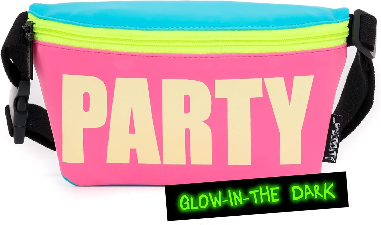 Holographic Fanny Pack for Men Girls Neon Fanny Pack Women Essentials Rave Accessories Cute Fanny Packs for Women Fashionable Iridescent Festival Bag Fashion Waist Retro 80s 90s (83144-R)