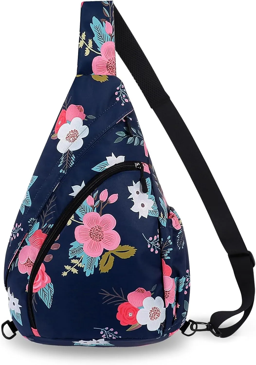 HUA ANGEL Crossbody Sling Bag for Men & Women Lightweight Waterproof Chest Shoulder Bag for Travel Hiking & Everyday Use