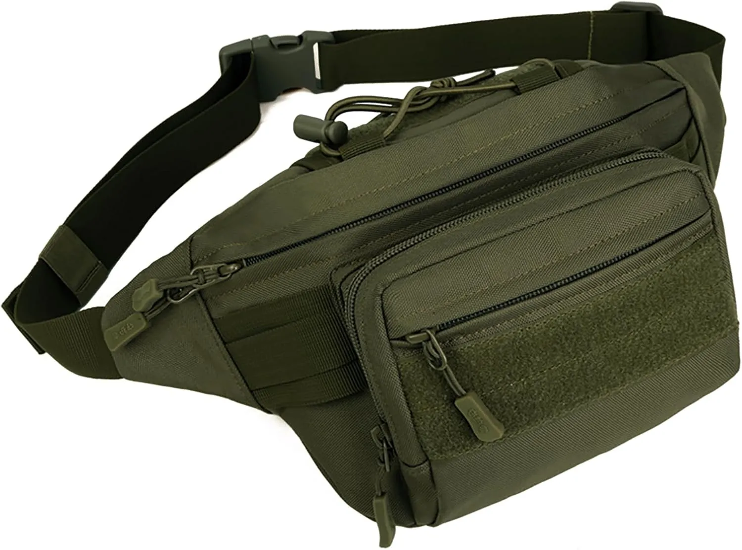 Huntvp Military Fanny Pack Tactical Waist Bag Pack Water-resistant Hip Belt Bag Pouch for Hiking Climbing Bumbag