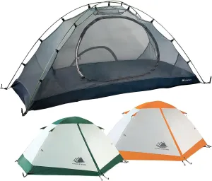 Hyke & Byke Yosemite Hiking & Backpacking Tent - 3 Season Ultralight, Waterproof Tent for Camping w/Rain Fly and Footprint - 2 Person - Lime Green