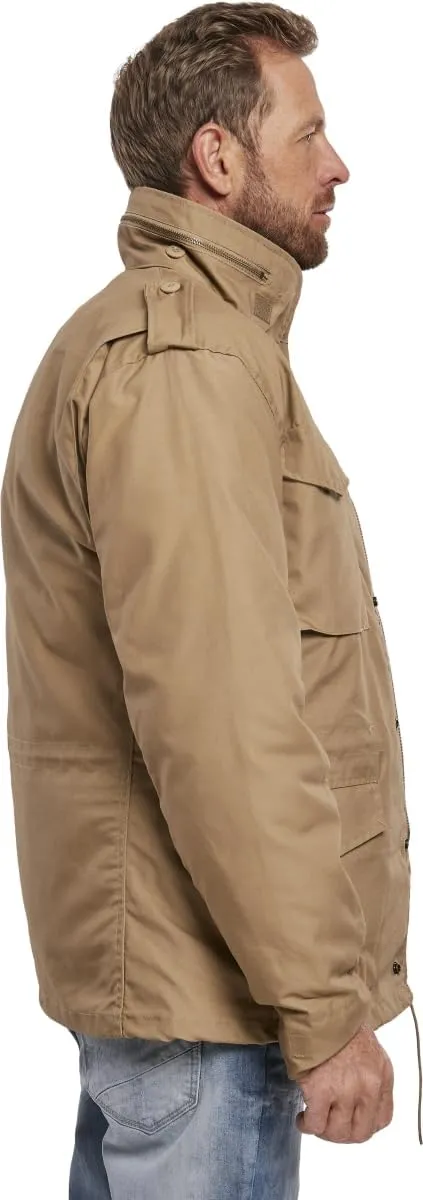 Individual Wear M-65 Classic Field Jacket for Man - Water-Repellent, with Removable Inner Jacket and Collar Hood